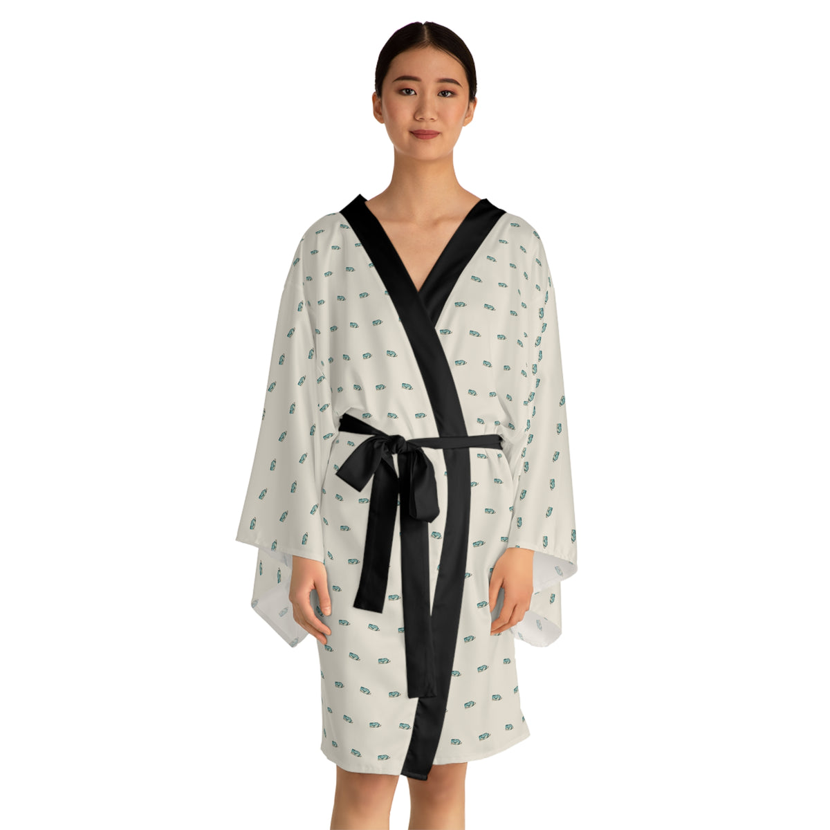 Crab Island Radio Ouchy Dots Kimono Robe