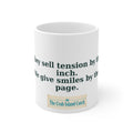 They Sell Tension by the Inch Mug – The Crab Island Catch 11oz
