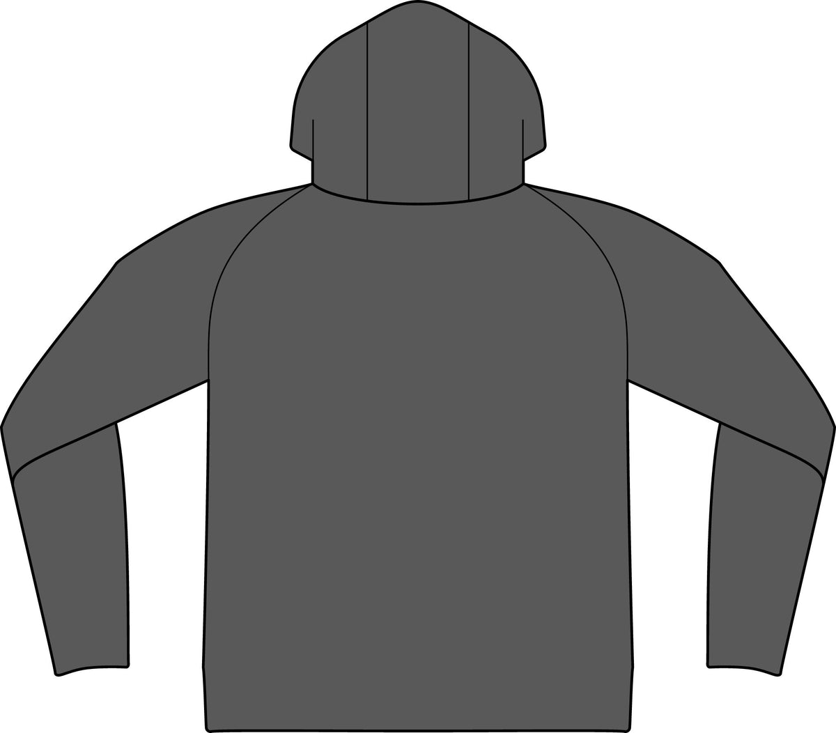 Repeat 1/2-Zip Long Sleeve Hooded Jacket – Crab Island Radio