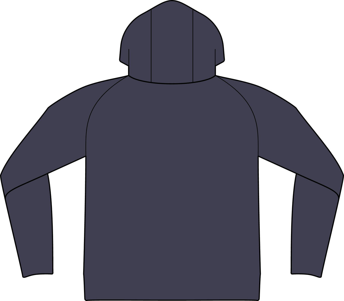 Repeat 1/2-Zip Long Sleeve Hooded Jacket – Crab Island Radio