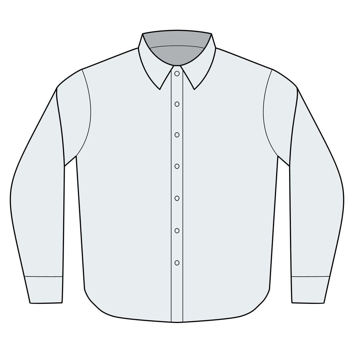 Long Sleeve Modern Oxford Shirt – Crab Island Radio