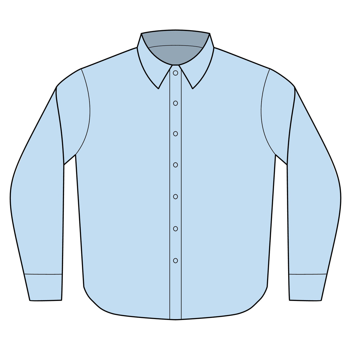 Long Sleeve Modern Oxford Shirt – Crab Island Radio