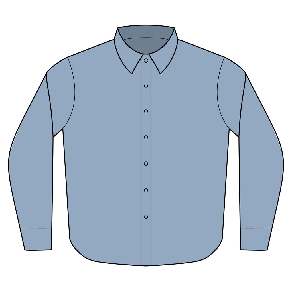 Long Sleeve Modern Oxford Shirt – Crab Island Radio