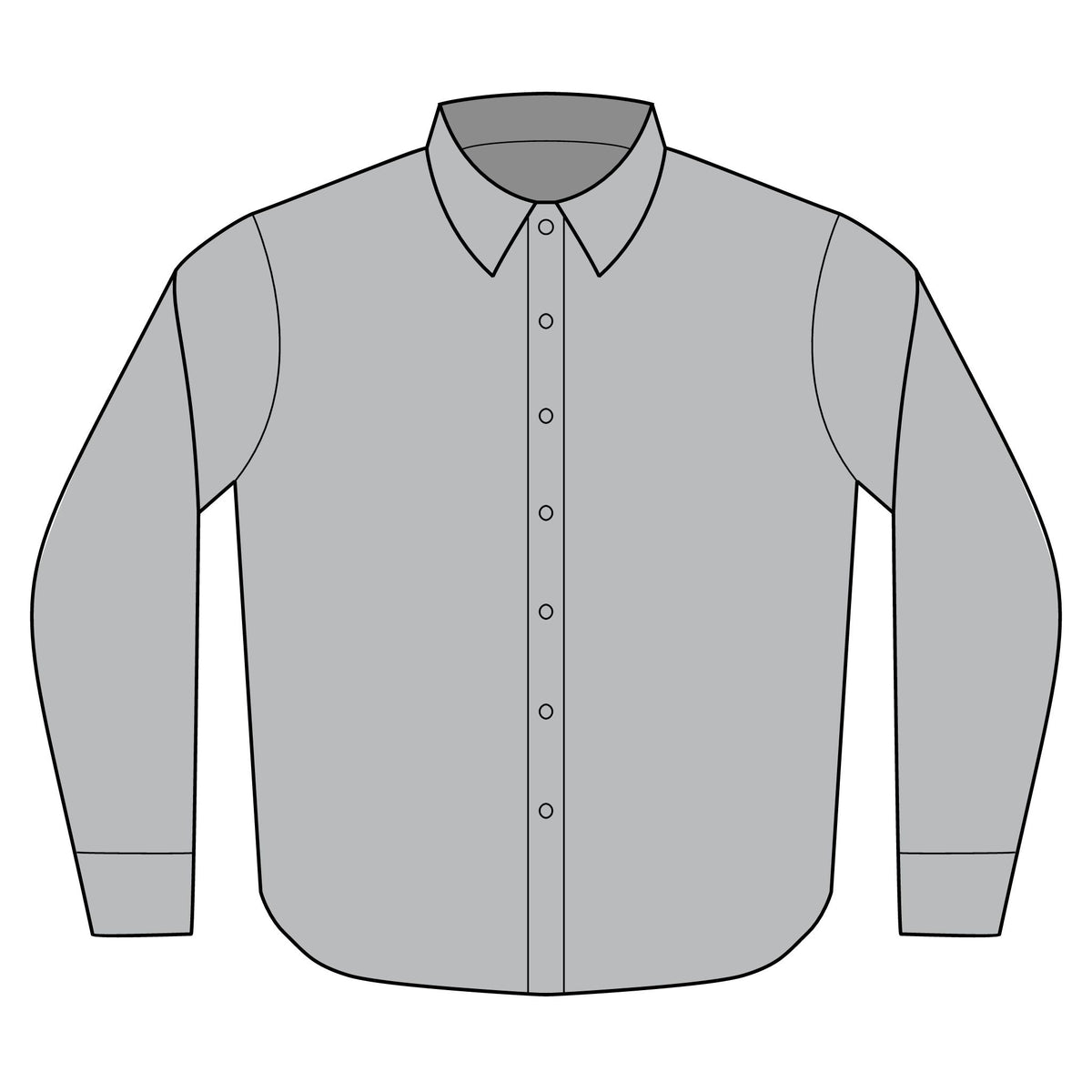 Long Sleeve Modern Oxford Shirt – Crab Island Radio