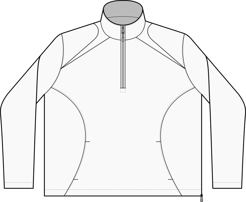 1/2-Zip Wind Shirt – Crab Island Radio