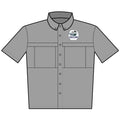 Crab Island Radio Embroidered Fishing Shirt – Port Authority UV Daybreak Short Sleeve – Destin Florida