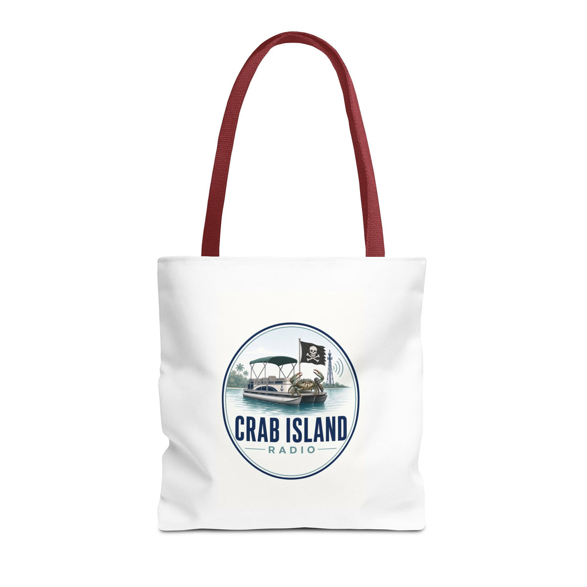 Tote Bag (AOP) – Crab Island Radio