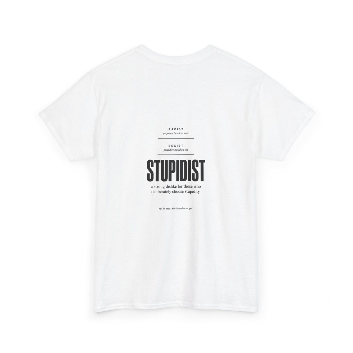 STUPIDIST Dictionary Definition T-Shirt – Funny Meme Tee