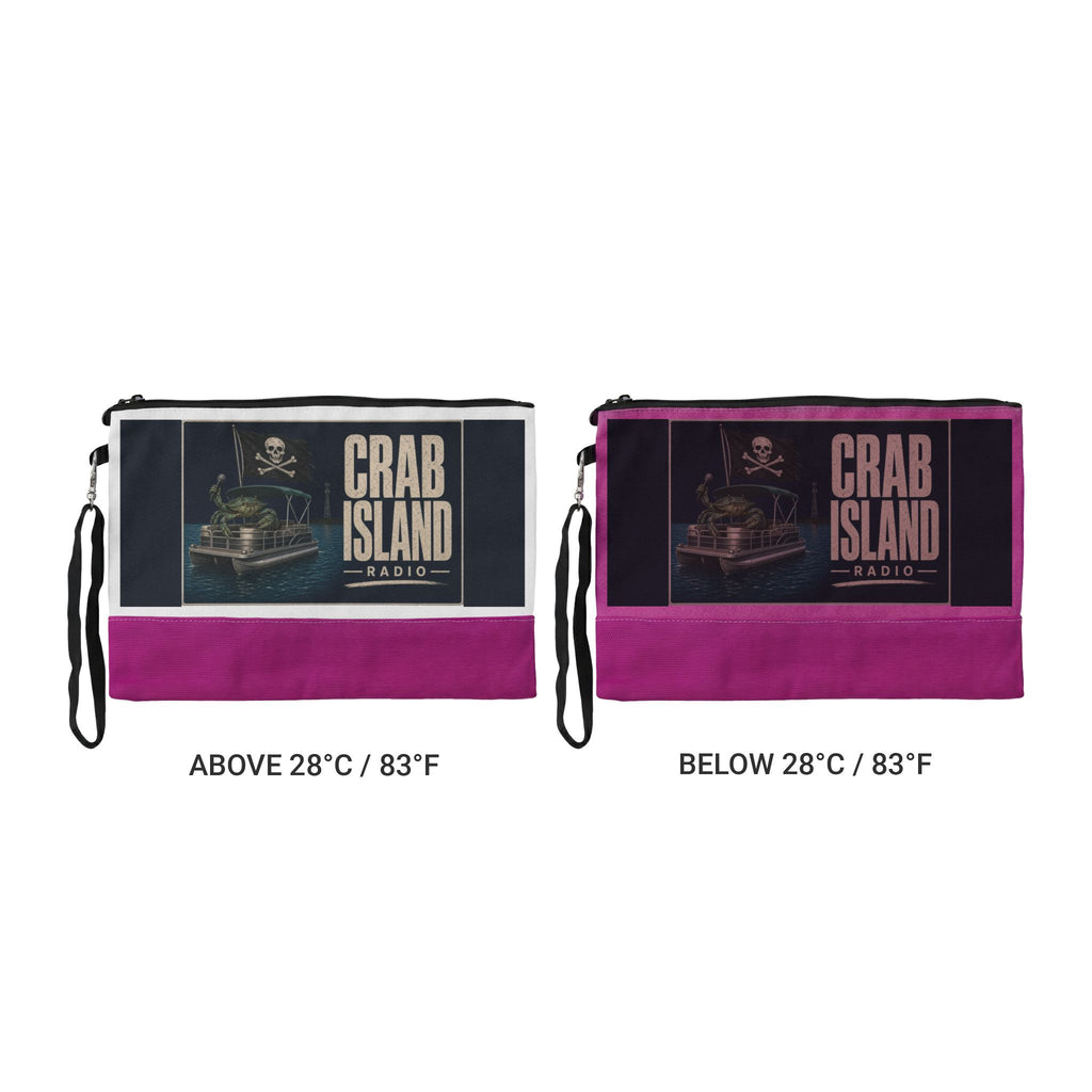 Thermochromic Cosmetic Bag – Pirate Crab