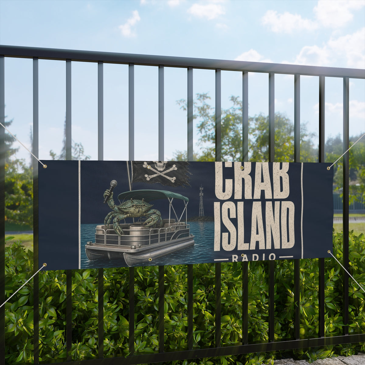 Matte Banner – Pirate Crab