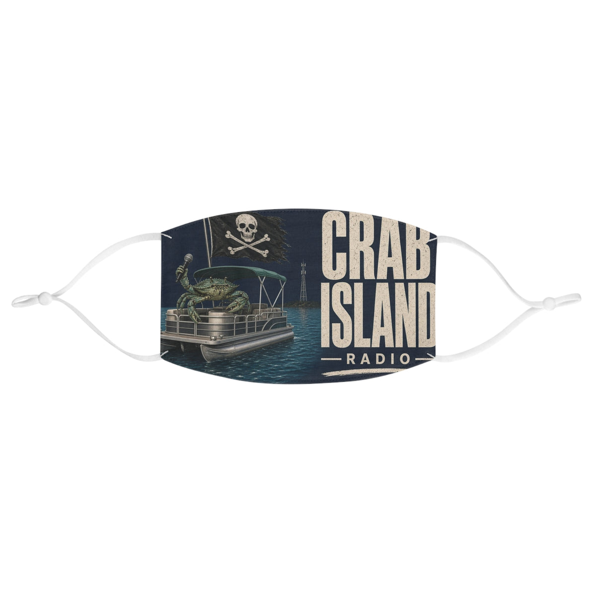 Fabric Face Mask – Pirate Crab