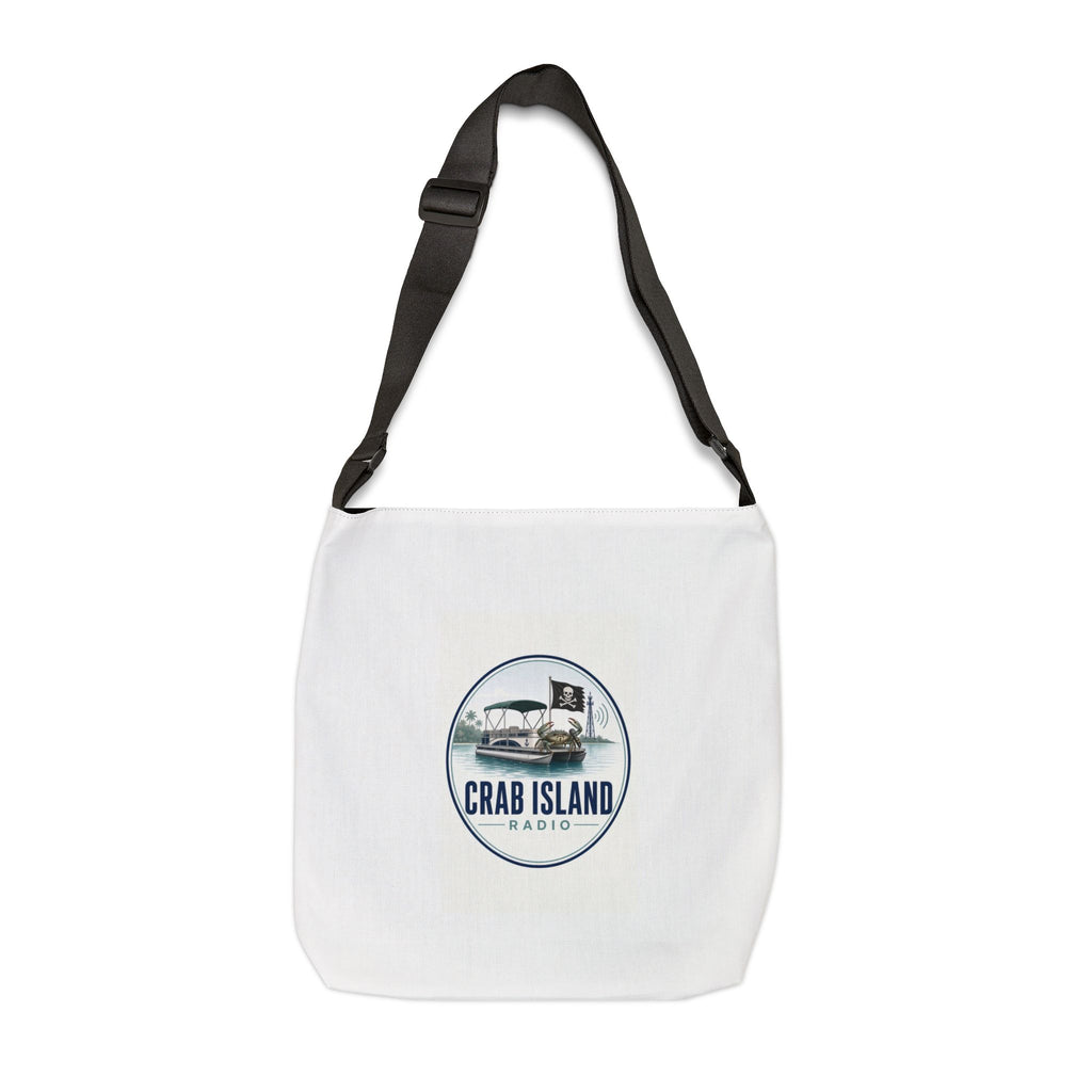 Adjustable Tote Bag (AOP) – Crab Island Radio