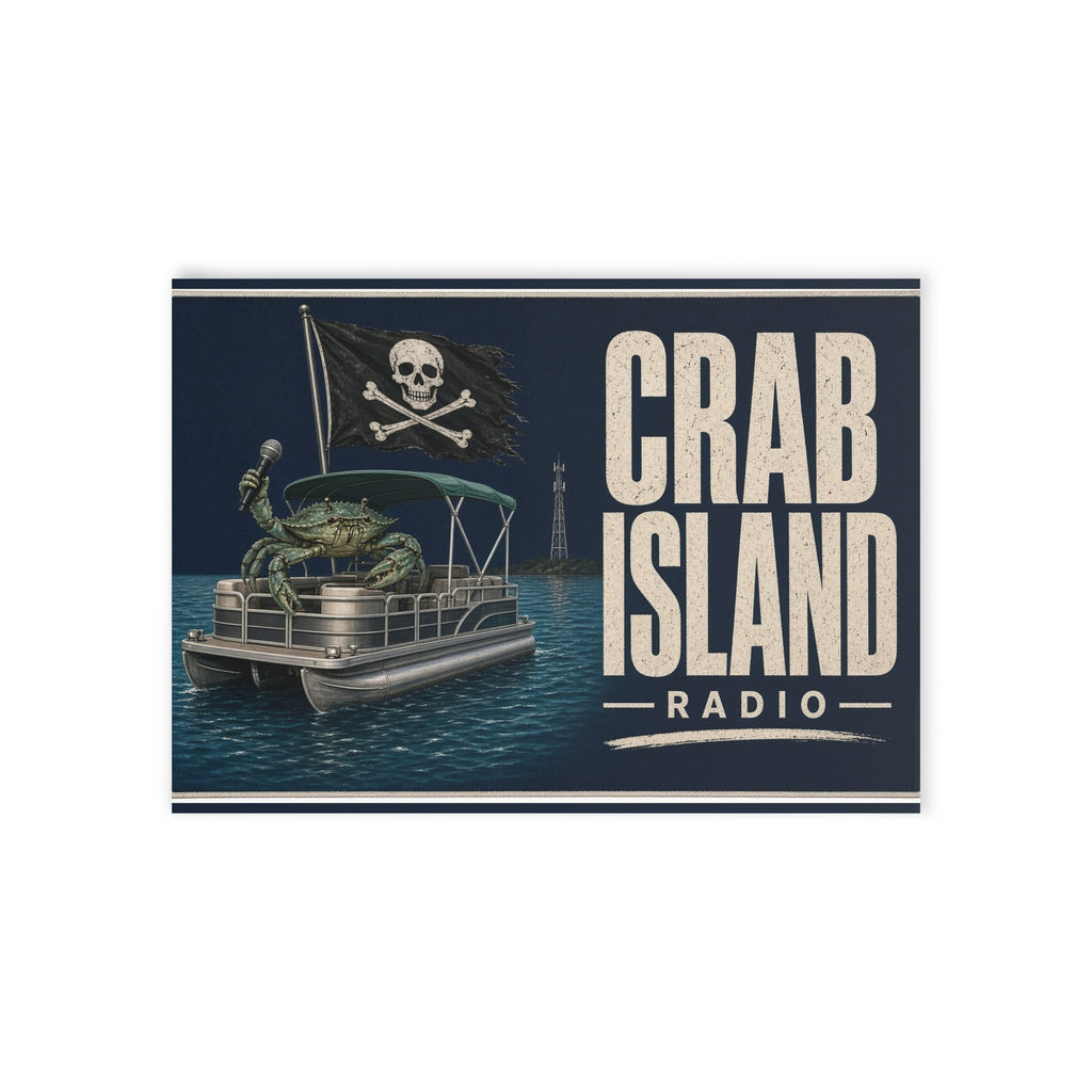 Holiday Cards (One-sided print) – Pirate Crab