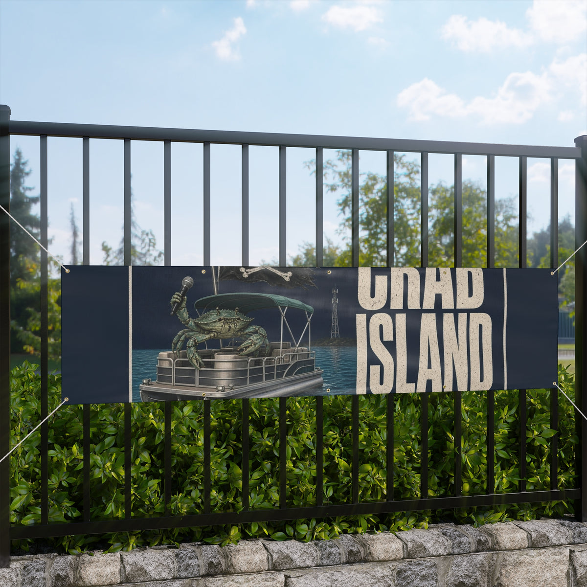 Matte Banner – Pirate Crab