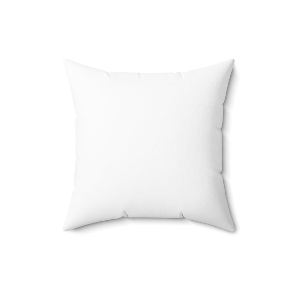 Spun Polyester Square Pillow – Crab Island Radio