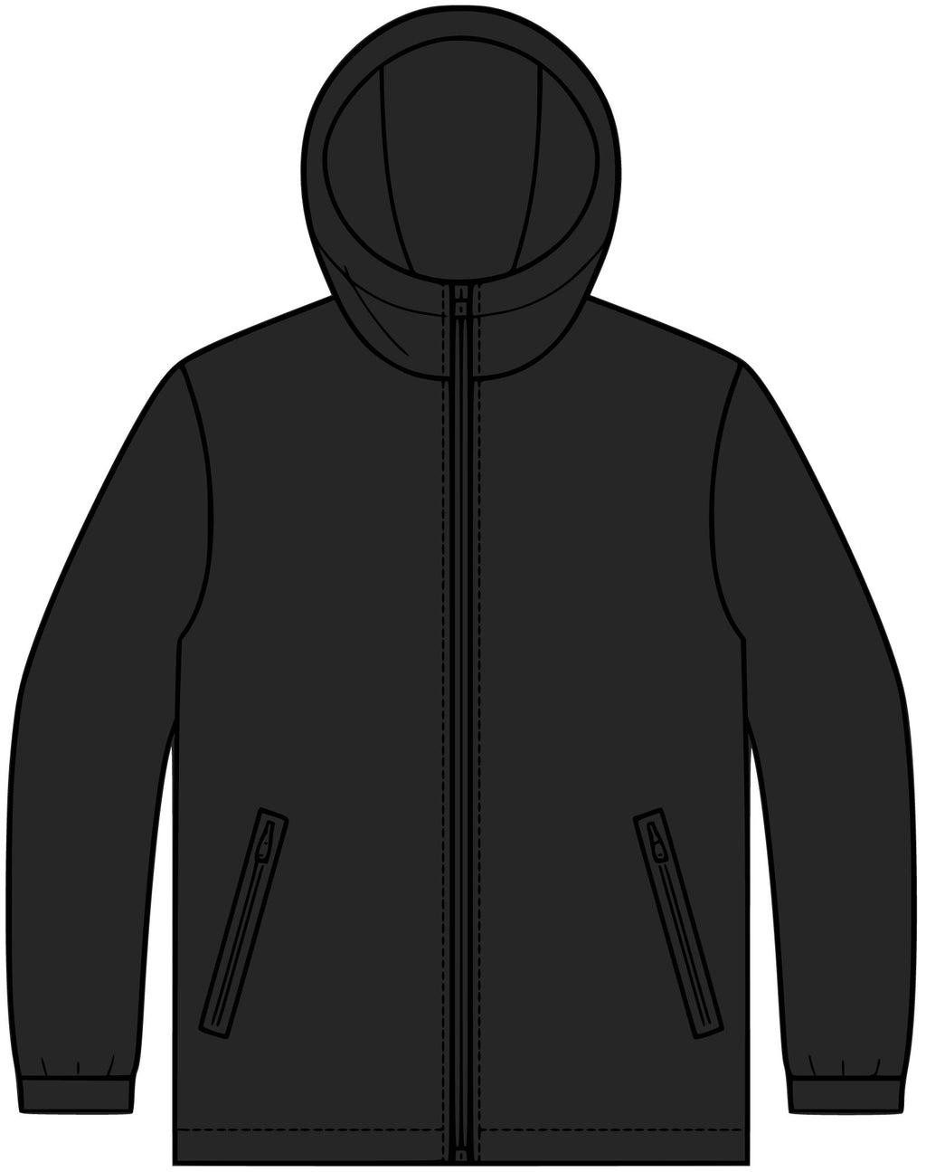 Section Zip Jacket – Crab Island Radio