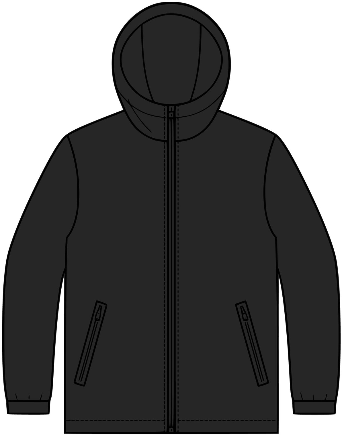 Section Zip Jacket – Crab Island Radio