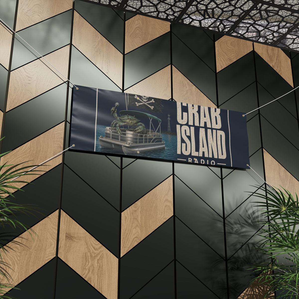 Matte Banner – Pirate Crab
