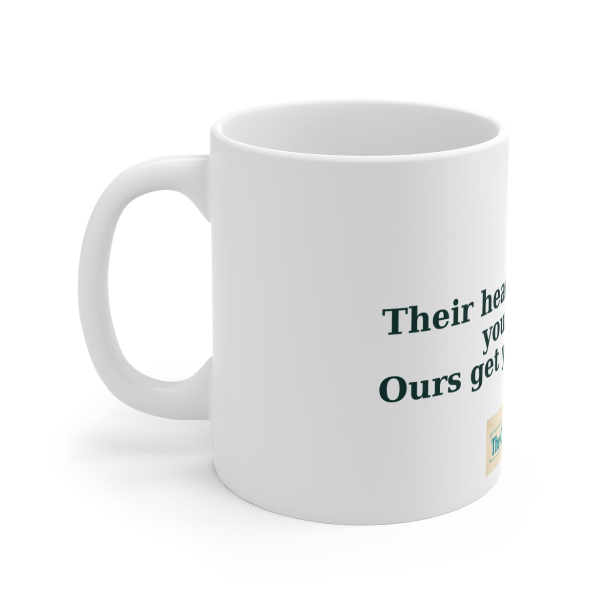 Their Headlines Tighten Your Chest Mug – The Crab Island Catch 11oz