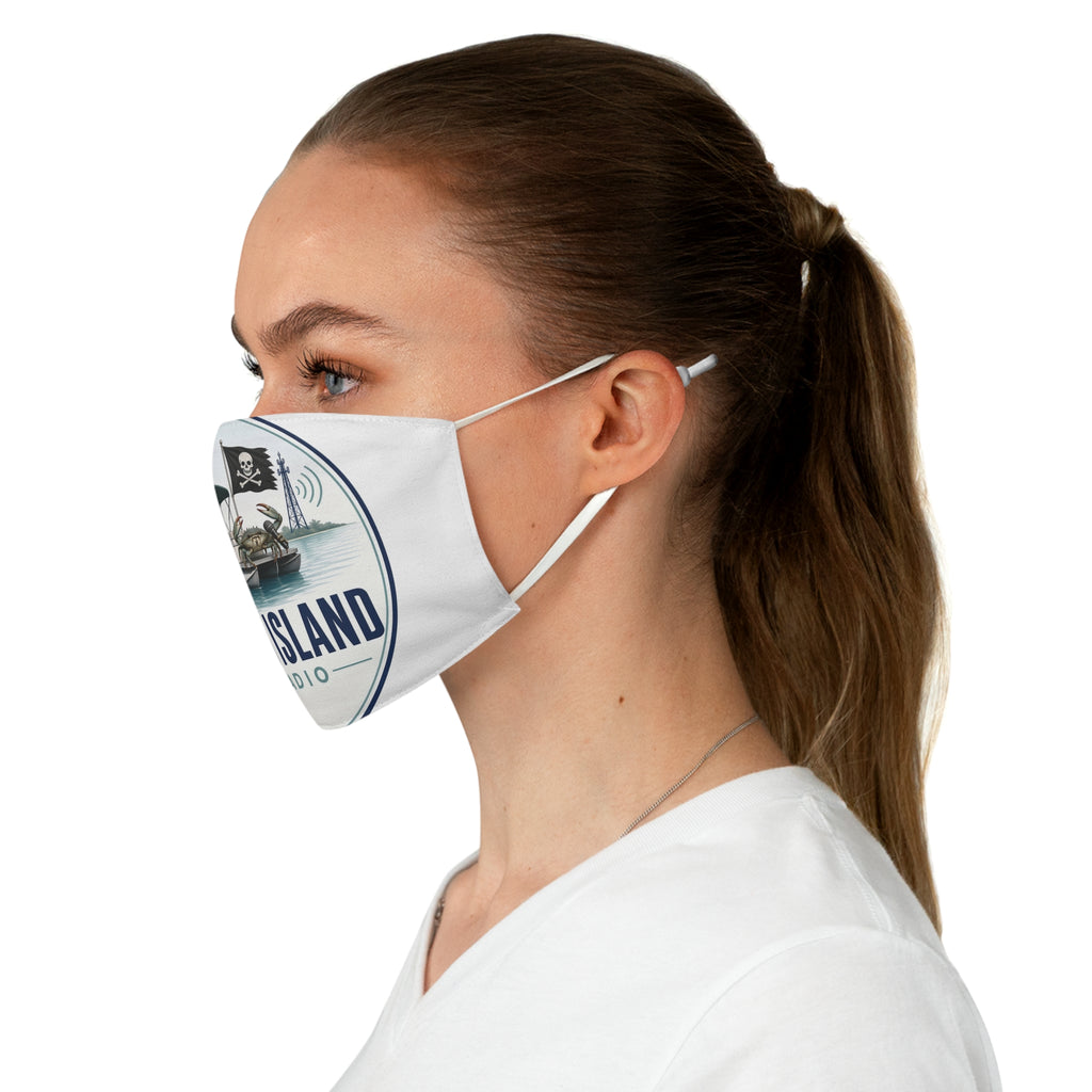 Fabric Face Mask – Crab Island Radio