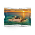 Microfiber Pillow Sham – Island Sunset