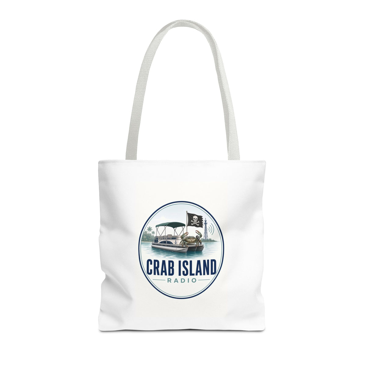 Tote Bag (AOP) – Crab Island Radio