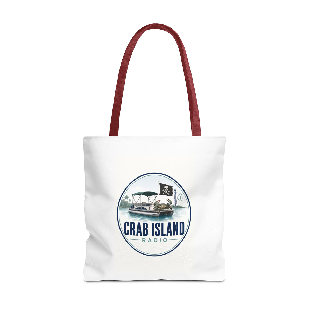 Tote Bag (AOP) – Crab Island Radio