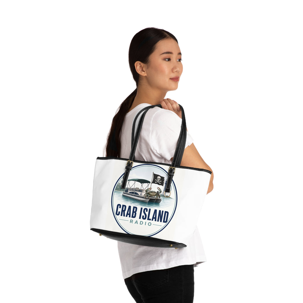 PU Leather Shoulder Bag – Crab Island Radio