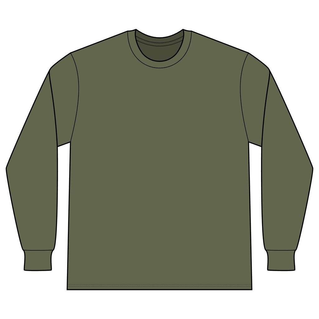 Men's Cotton Long-sleeve – Crab Island Radio