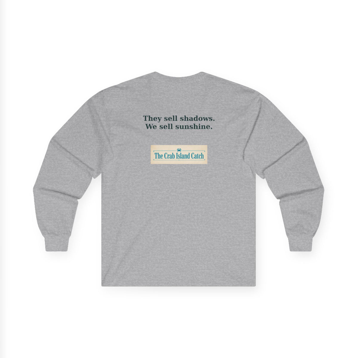 They Sell Shadows Long Sleeve Tee – The Crab Island Catch