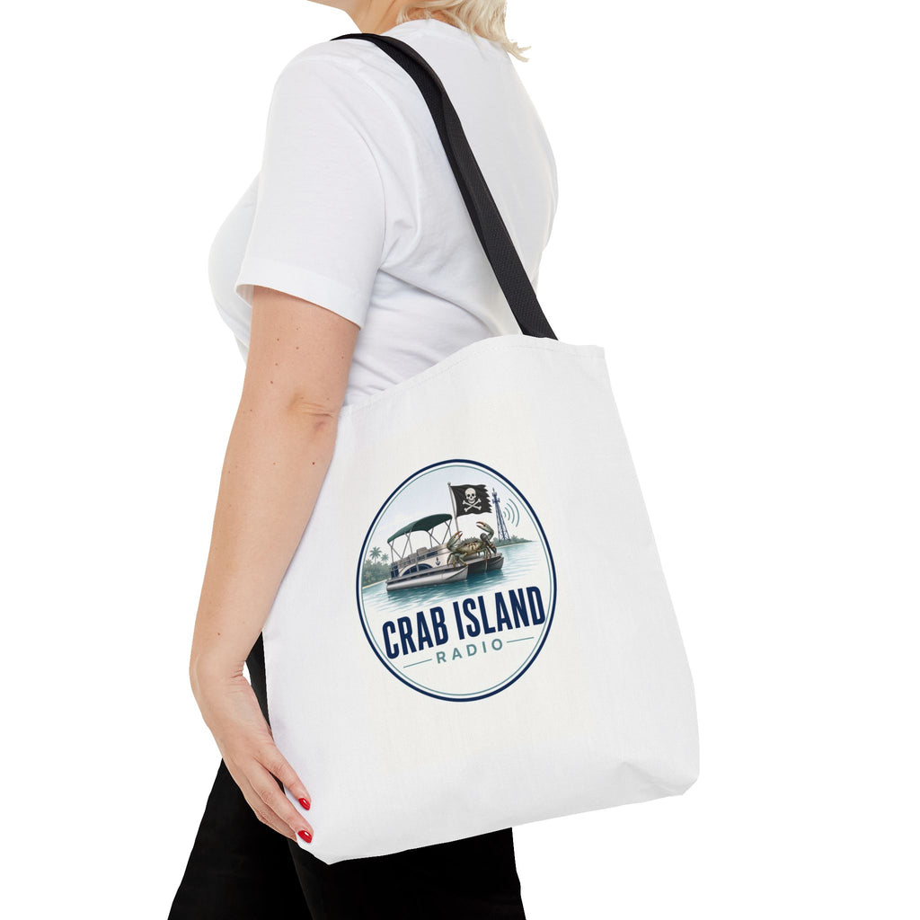 Tote Bag (AOP) – Crab Island Radio