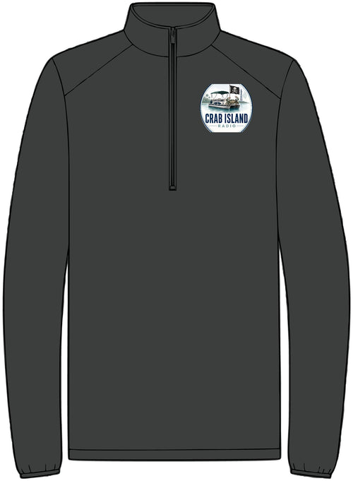Active 1/2-Zip Soft Shell Jacket – Crab Island Radio