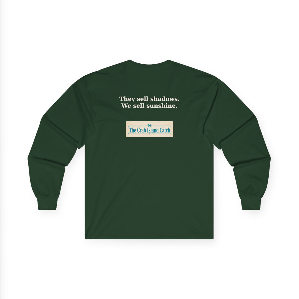 They Sell Shadows Long Sleeve Tee – The Crab Island Catch