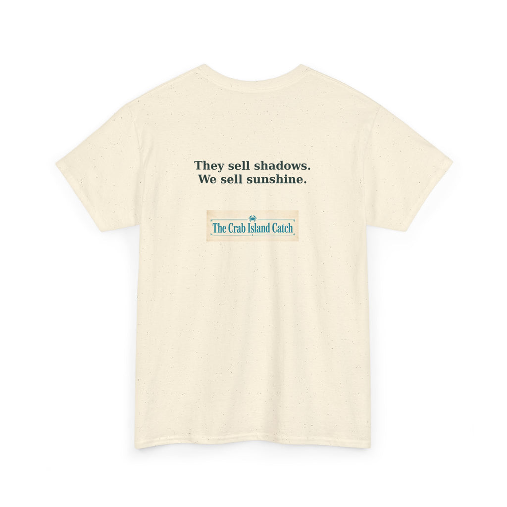 They Sell Shadows Tee – The Crab Island Catch