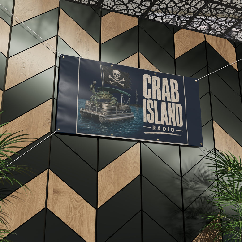 Matte Banner – Pirate Crab