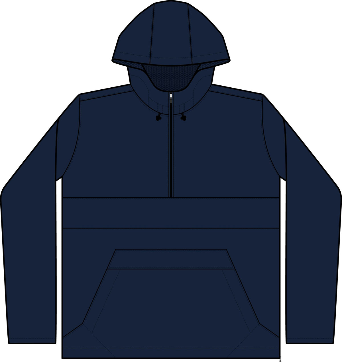 Zipped Pocket Anorak – Crab Island Radio