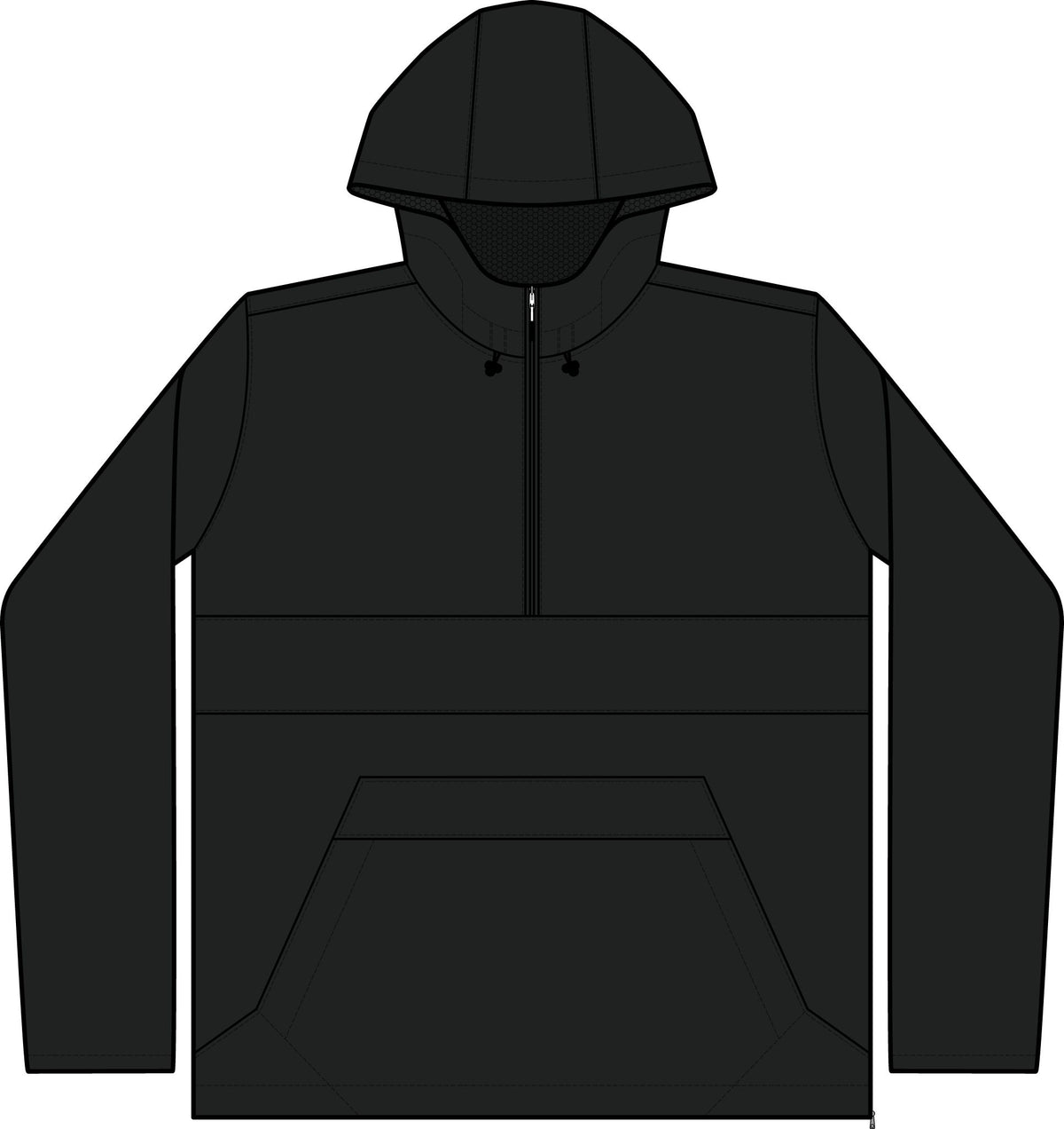 Zipped Pocket Anorak – Crab Island Radio