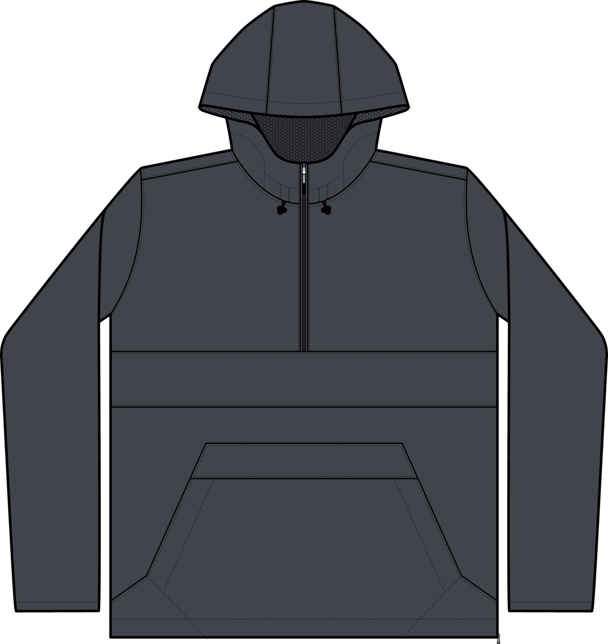 Zipped Pocket Anorak – Crab Island Radio