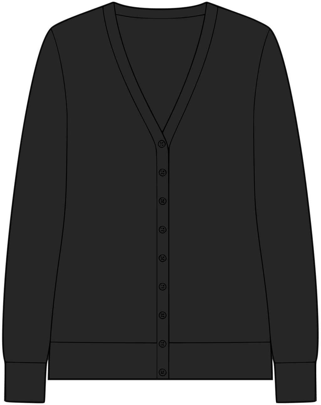 Women's Concept Cardigan – Crab Island Radio