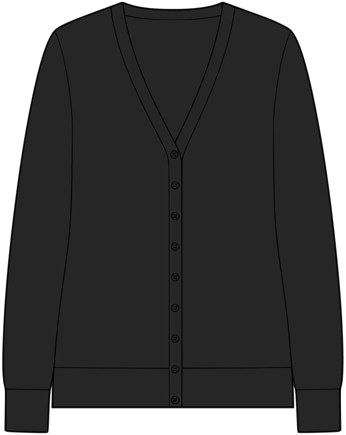 Women's Concept Cardigan – Crab Island Radio