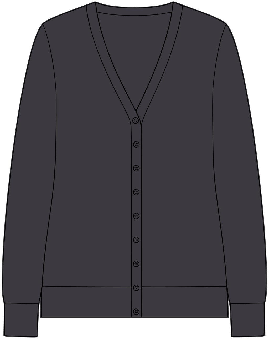Women's Concept Cardigan – Crab Island Radio