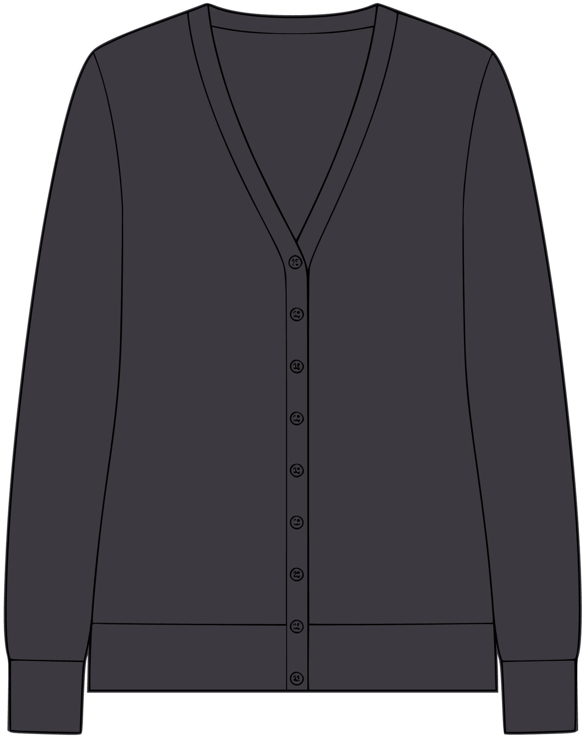 Women's Concept Cardigan – Crab Island Radio