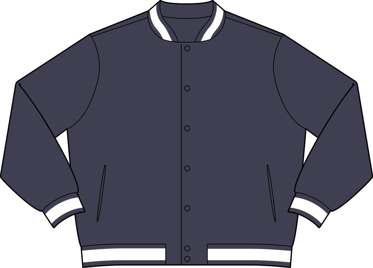 Insulated Varsity Jacket – Crab Island Radio