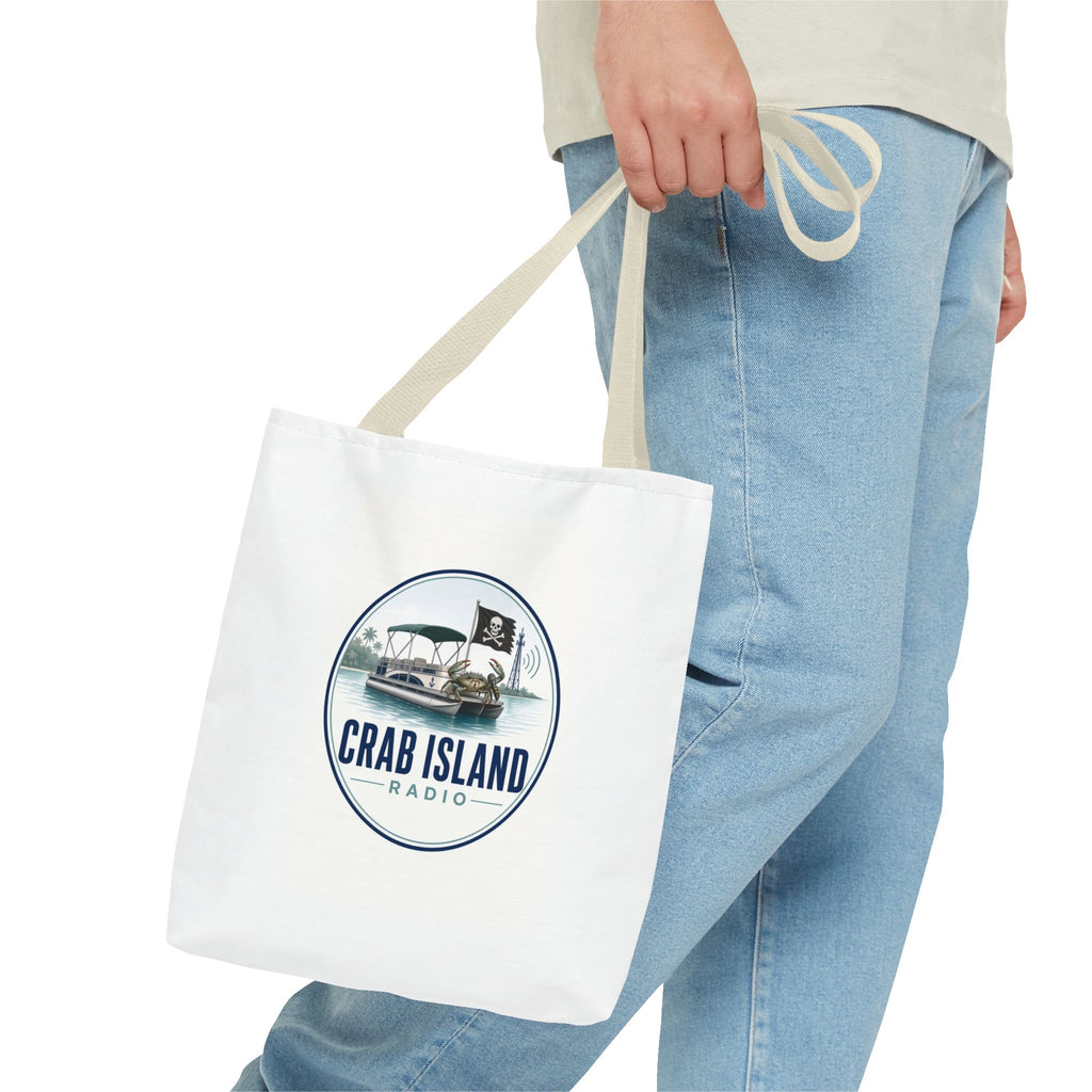 Tote Bag (AOP) – Crab Island Radio