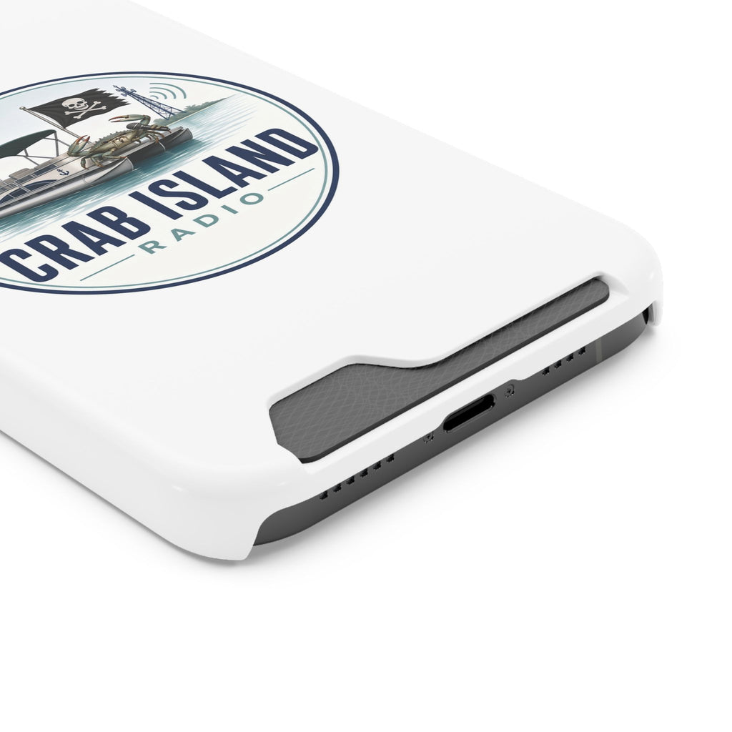 Phone Case With Card Holder – Crab Island Radio