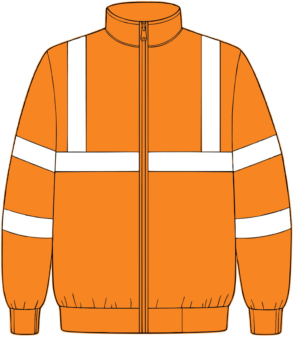 Enhanced Visibility Challenger Jacket with Reflective Taping – Crab Island Radio