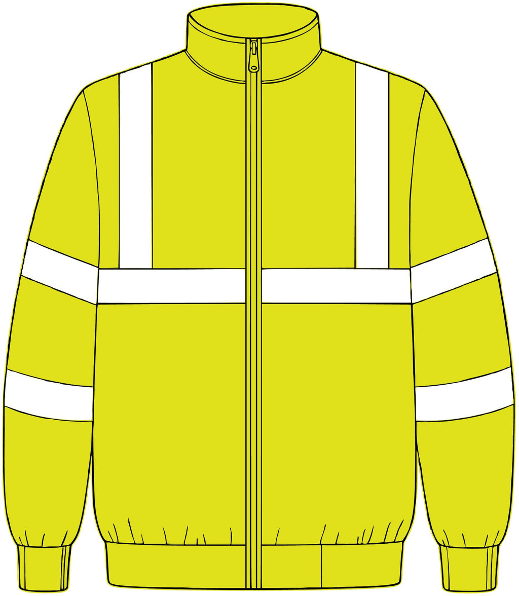 Enhanced Visibility Challenger Jacket with Reflective Taping – Crab Island Radio