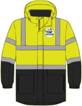 ANSI 107 Class 3 Safety Heavyweight Parka – Crab Island Radio
