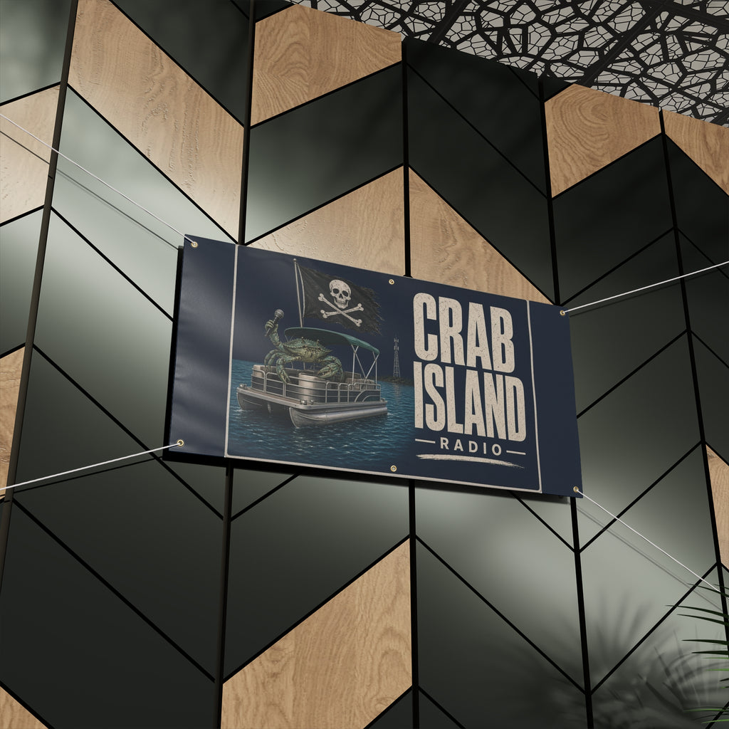 Matte Banner – Pirate Crab