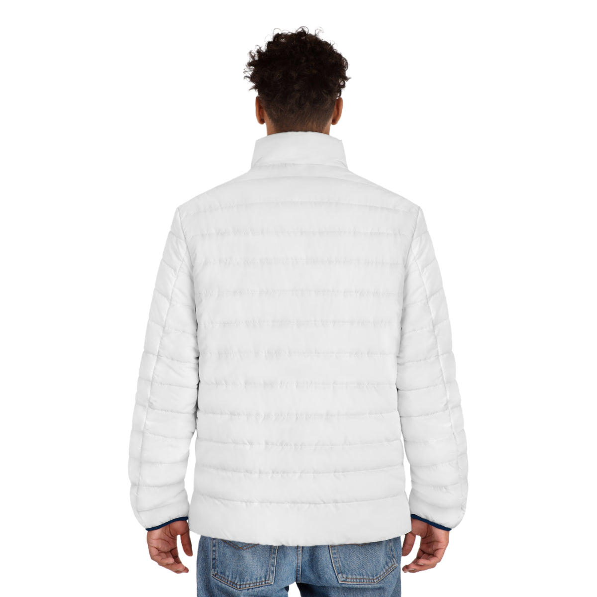 Men's Puffer Jacket (AOP) – Crab Island Radio